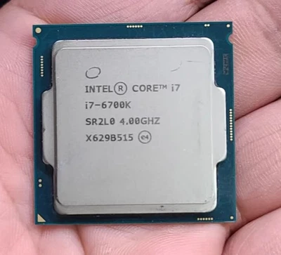 6th Gen Intel i7-6700K LGA 1151 CPU Processor 4GHz 8MB Quad Core i7 - Image 1 of 2
