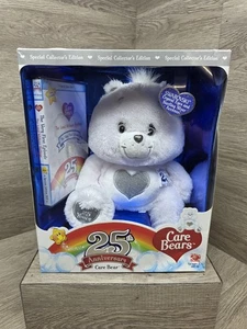 Care Bears 25th Anniversary Care Bear con occhi di cristallo Swarovski con DVD 2007 - Foto 1 di 9