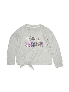 Love Glam Girl Girls Silver Sweatshirt 7 - Picture 1 of 2