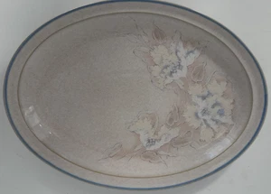 Denby Stoneware Tasmin - 13" Rimmed Oval Serving Plate/Platter 33x23cm A93 G322 - Picture 1 of 11