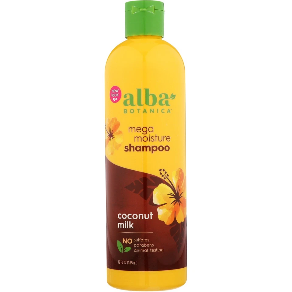 Champú Alba Botanica Mega Moisture leche de coco 12 OZ Foto 1 de 1
