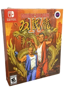 Double Dragon IV Classic Edition - Nintendo Switch - NUEVO Y PRECINTADO, ¡Funcionamiento limitado! - Imagen 1 de 5