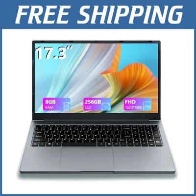 Versatile 17" Laptop Win 11, 8GB RAM, 256GB SSD, Type-C Port - Image 1 of 4