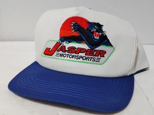 New! K-Products Jasper Motorsports Snapback Hat Cougar Vintage 1980s - Picture 1 of 8