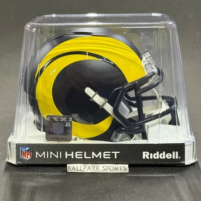 Los Angeles Rams NFL Rivalries Velocidad Mini Casco Riddell Licencia ¡Nuevo! Foto 1 de 4