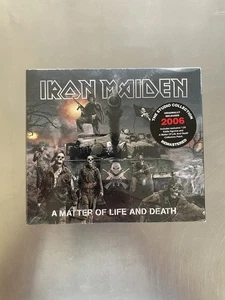 NEW Iron Maiden A Matter Of Life & Death Remastered Exclusive Figurine & Patch - Picture 1 of 5