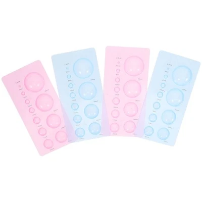 4 Pcs Paper Craft Tools Paper Quilling Mould Set Abs Material - image 1 of 4