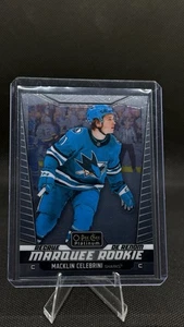 2024-25 OPC Platinum Macklin Celebrini Marquee Rookie! #263 San Jose Sharks RC - Picture 1 of 2