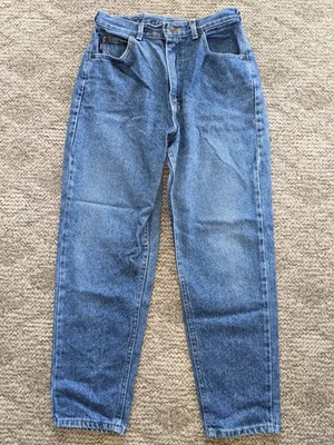 Jeans Lee Riders Azul 10P Petite Algodón Denim 28” Cintura, tiro alto Mamá Foto 1 de 4