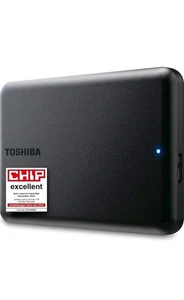 Disque dur portable Toshiba Canvio Basics 2 To USB 3.2 Windows Mac Neuf - Photo 1/7
