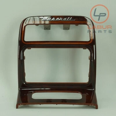 M139 03-13 Maserati Quattroporte consola central trasera aire acondicionado cubierta de madera C1198 Foto 1 de 4