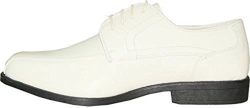 Zapatos Esmoquin Jean Yves Oxford Doble Corredor Puntera Cuadrada con Cierre de Cordones Charol Foto 1 de 1