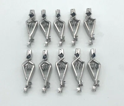 10 Pack 10 Amp Jaw Type Battery Charging Test Clips East Penn/Deka - Image 1 of 4