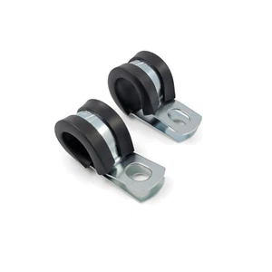 Abrazadera de montaje de manguera de 3 AN - Adaptador de soporte de acero de montaje en línea Paquete de 2 - Imagen 1 de 2