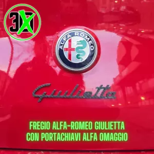 Fregio Alfa Romeo Giulietta Baule personalizzato colore - Foto 1 di 4