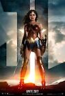 2017 Justice League Movie Poster 11X17 Wonder Woman Gal Gadot DC Comics🍿