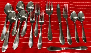 Lot of 14 pcs. Cambridge Stainless EVANSTON Glossy Flatware - Picture 1 of 6