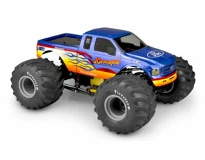 J Concepts - 2005 Ford F-250 Super Duty MT 1/10 Monster Truck Clear Body - Picture 1 of 3
