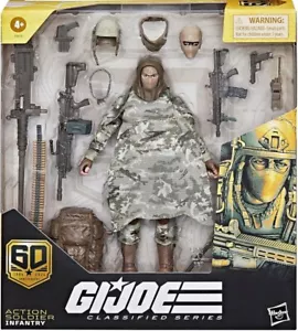 1/12 G.I. JOE CLASSIFIED SERIES DELUXE INFANTRY 2024 60th hasbro action soldier - Picture 1 of 4