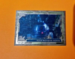 Topps Star Wars Masterwork 2017 Adventures of R2-D2 Rescue Mission /50 AR-9 Wood - Picture 1 of 3
