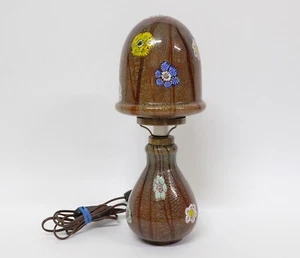 After Galliano Ferro -  Vintage Murano hand blown with Millefiori flowers lamp - Picture 1 of 10
