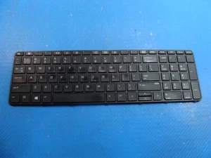 HP ProBook 450 G3 15.6" Genuine US Keyboard 837549-00-001 827028-001 AEX63U00010 - Picture 1 of 3