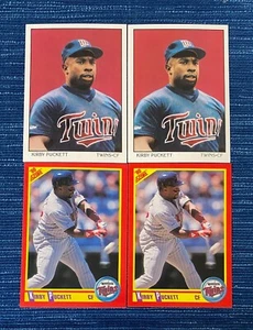 Lote 1990 Puntuación #400 Kirby Puckett & Dream Team Twins Salón de la fama 690 974A - Imagen 1 de 1