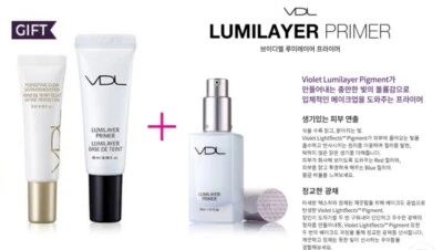 NEW [ VDL ] Korea VDL Lumilayer Primer for Luminous Skin 30ml + GIFT Free Ship - Image 1 of 4