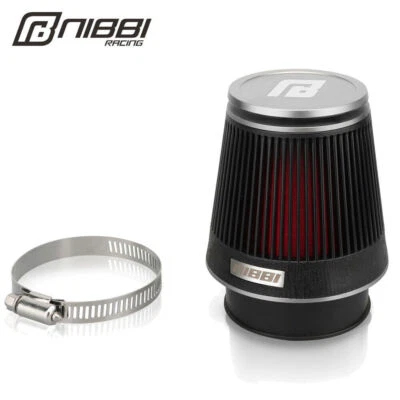 NIBBI 48mm Universal High Flow Cone Air Filter ATV Scooter Dirt Pit Bike Go Kart - Image 1 of 4