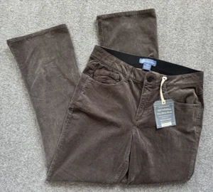 NWT DEMOCRACY Ab Solution Bootcut Dark Gray Pants - Women Sz 14 ~ 34x32 - Picture 1 of 10