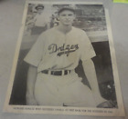Vintage Los Angeles Dodgers Player Howard Schultz Photograph