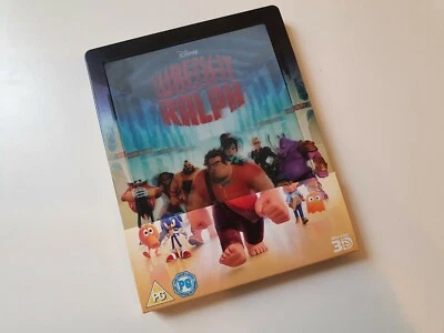 Disney Wreck It Ralph Lenticular Blu ray Steelbook With J card - Image 1 of 4