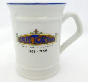 CAFE TORTONI MUG Buenos Aires Argentina 50th Anniversary Coffee Cup - Picture 1 of 4