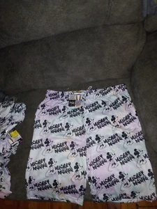 NEW Disney Mickey Mouse Men's Lounge Jam Pajama Sleep Shorts Size XL (40-42) - Picture 1 of 2