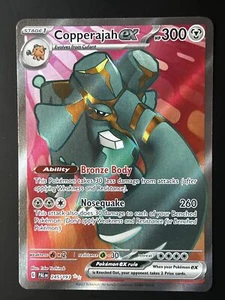 Pokemon SV02: Paldea Evolved Ultra Raro Holofoil Copperajah ex 245/193 Casi Nuevo - Imagen 1 de 2