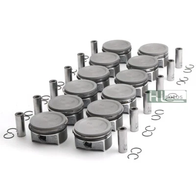 OE Pistons Rings set Φ82mm For Mercedes-Benz S600L CL600 V12 W220 W221 M275 5.5T - Image 1 of 4