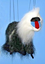 Sunny Toys Mandrill Baboon Marionette NWT