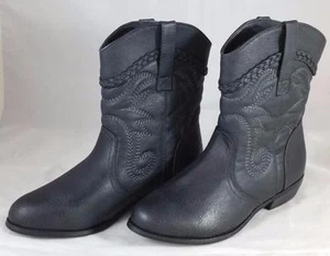 Liliana Sassari - 1 Women's Black Western Cowgirl / Cowboy Boots - Picture 1 of 1