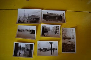 KONVOLUT 7 ANTIKE ORIGINALFOTOS ~ 1936 FLUT ~ GLASTONBURY & HARTFORD, CT - Bild 1 von 4