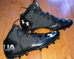 UNDER ARMOUR FIERCE PHANTOM MID MC NEGRO 1258025-001 HOMBRE TALLA 12 USADO - Imagen 1 de 7