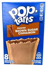 Kellogg's Pop Tarts Frosted Brown Sugar Cinnamon Toaster Pastries 13.5 oz