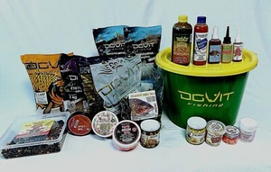 Dovit BIG CARP BUCKET Carp Food Boilie Pellets Liquid Flavours English Crumbs - Picture 1 of 10