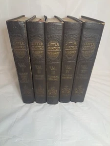 1916 Elbert Hubbard Little Journeys Memorial Edition Antique Hardcover LOT OF 5 - Picture 1 of 8