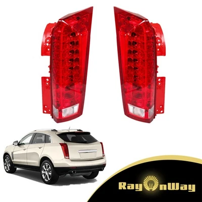 Conjunto de lámpara de freno de par de luces traseras laterales izquierda y derecha para Cadillac SRX 2010-2016 Foto 1 de 4