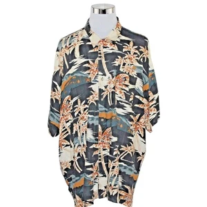 After Dark by Falcon Bay 4XL Aloha Hawaiihemd Palmen Schlaufenkragen Tropic - Bild 1 von 12
