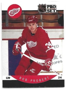 Juego profesional 1990-91 - Bob Probert #76 - Imagen 1 de 2