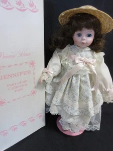 Princess House JENNIFER, 14" Porcelain Doll #694, Mint in Original Box - Picture 1 of 18