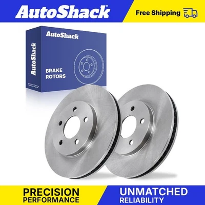 Front Brake Rotors Pair for 2005-2010 Ford Mustang 4.0L V6 Foto 1 de 4