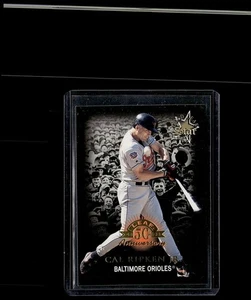 1998 LEAF 5OTH ANNIVERSARY GOLD LEAF STAR CAL RIPKEN JR ORIOLES - Picture 1 of 1