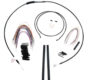 Burly Control Cable Kit Black 16" Bars (B30-1100) - Picture 1 of 1